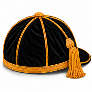 Gorra de terciopelo con logotipo personalizado y bordado 3D, transpirable y ajustable, para eventos ceremoniales y deportivos. - Product Image 4