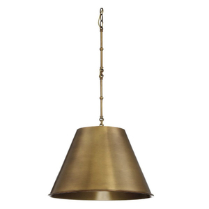 Meilleure Vente : Suspension Ronde en Laiton avec Abat-jour en Métal Noir, Luminaire de Plafond LED d'Intérieur Grande Taille, Design Mural - Product Image 5