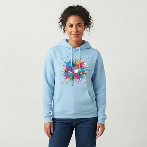 Hoodies imprimés exclusifs pour femmes, qualité supérieure, vêtements à capuche graphiques avec motifs artistiques créatifs, construction confortable, personnalisables - Product Image 1