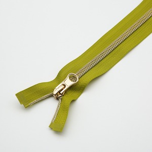 80cm Gold-toothed Open End Nylon Special <b>Zipper</b> for Jacket - Product Image 5