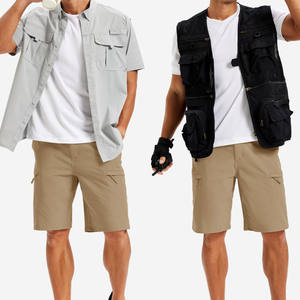 Pantalones Cortos de Senderismo para Hombre, Último Diseño, Alta Calidad, Casuales, Color Sólido, Cómodos, Lisos - Product Image 6