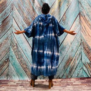 2025 Unisex Tie Dye Kimono Robe Sexy <b>Long</b> Summer <b>Dress</b> for Tall Women New Vacation Holiday Look with 1 Piece Tie Dye Kimono - Product Image 2