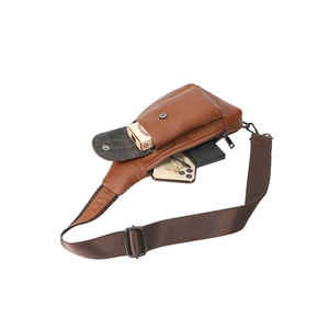 Bolsa de Viaje Unisex de Moda, Impermeable, de Cuero PU, con Cierre de Cremallera y Cierre de Hebilla, con Correa de Amortiguación de Aire, Capacidad de 21L, para Viajes y Deportes al Aire Libre - Product Image 3