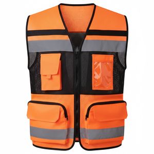 Chaleco de Trabajo de Lona Resistente al Viento para Hombre, Fabricado en Fábrica, Talla Grande, con 5 Bolsillos, Servicio OEM para Uso Casual al Aire Libre - Product Image 2
