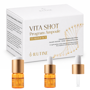 Alpha Arbutin Hyaluronic Acid Glycerin <b>Face</b> <b>Serum</b> Brightening Anti-Aging Anti-Wrinkle Liquid Ampoule Stabilized Vitamin C Quick - Product Image 1
