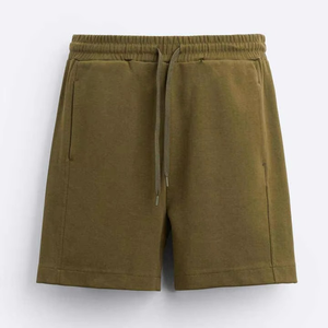 Conjunto de Verano de Dos Piezas para Hombre, Camiseta y Pantalones Cortos de Algodón, Estilo Vintage ODM - Product Image 2