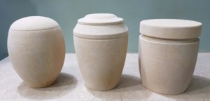 Urna de Lujo de Mármol para Cenizas de Mascotas (Perros y Gatos) con Set Conmemorativo de Urna de Recuerdo a Juego, Urna de Cremación de Piedra Natural al por Mayor - Product Image 5