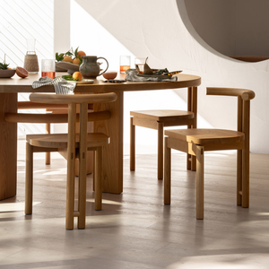 Silla de Comedor Moderna de Madera de Haya - Respaldo Ligero, Estable y Duradero, Diseño Ecológico e Impermeable para Hogar, Oficina y Escuela - Product Image 5