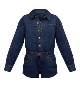 Salopette en jean pour femme, combinaison, pantalon, combishort, pantalon à bretelles, jean, tenue en jean, best-seller, combinaisons pour femme/fille 2026 - Product Image 1