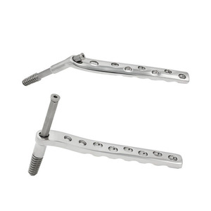 Plaque osseuse DCS Pissco DHS pour implants traumatiques, plaque à vis condylienne dynamique, fixation osseuse, plaque DCS, plaque osseuse traumatique - Product Image 3