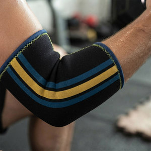 Nouveauté 2026 – Manchons de compression unisexes en néoprène pour les coudes, ajustables, à prix réduit, pour l'entraînement et le fitness - Product Image 4