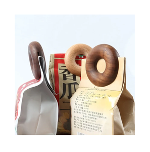 Clip de Madera Sólida de Alta Calidad para Sellado de Alimentos, Hecho a Mano, para Empacar y Almacenar Comida, Clip para Donuts - Product Image 1