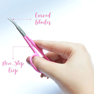 Tijeras profesionales para recortar cutículas, herramienta de acero inoxidable para uñas, diseño de punta afilada para una manicura precisa - Product Image 6