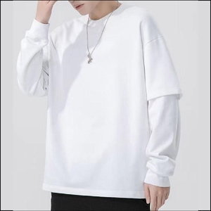 เสื้อยืดสั่งทำพิเศษสองชั้น ดีไซน์มีสไตล์ไม่ซ้ำใคร เนื้อผ้านุ่มสบาย ใส่ได้ทั้งผู้ชายและผู้หญิง สตรีทแวร์ลำลอง ใช้ได้ทุกวัน - Product Image 6