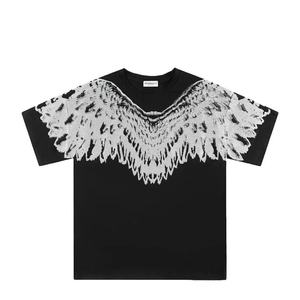 T-shirt noir pour homme DMX Straightout, manches courtes, col rond, coupe classique, 100% coton, imprimé, style streetwear, écologique, 220g - Product Image 1