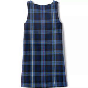 Girls plaid sleeveless dress School uniform <b>jumper</b> dress Plaid school girl dress Sleeveless school girl dress - Product Image 2