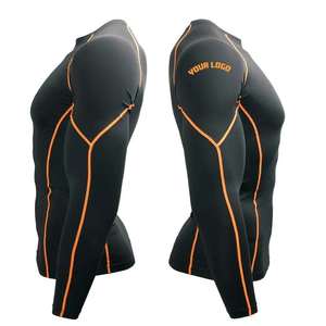Pull à manches longues pour homme, vêtements de sport, logo personnalisé, 100% polyester, 180g, protection solaire extérieure, pêche, course à pied - Product Image 4