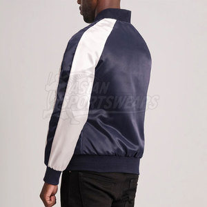 Vente directe d'usine, veste en satin pour homme avec tailles personnalisables, prix raisonnable. - Product Image 5