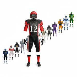 Custom Clothing Manufacturer Football Jersey And Pants Uniform <b>Set</b> Breathable Athletic Apparel Competitive Training Custom Kit - Product Image 1