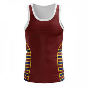 Camiseta sin mangas para gimnasio con estampado digital, 100% poliéster, malla transpirable, para culturismo, para hombre, de secado rápido, ajuste ceñido, para verano. - Product Image 1