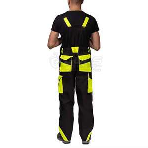 Combinaison de travail industrielle respirante haute visibilité pour la construction, l'usine et l'atelier (vente en gros) - Product Image 2