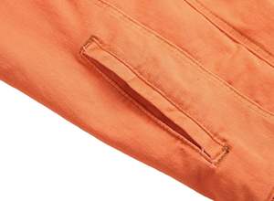 Veste en jean pour homme grande taille, personnalisable OEM, de haute qualité, fermeture à boutons, écologique, respirante, bleu marine, best-seller - Product Image 3