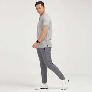 Chemises polo décontractées pour hommes, nouvelle collection, design tendance, logo personnalisé, couleur unie, respirantes, pour hommes - Product Image 3