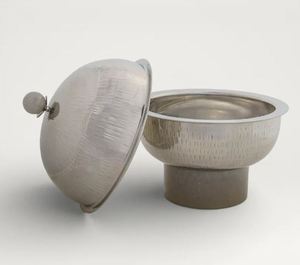 Nouvelle arrivée : Plat à gratin rond en acier inoxydable avec couvercle en dôme, chauffe-plat isolé pour la maison, l'hôtel et la restauration - Product Image 2