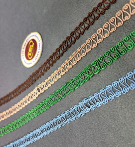 Dentelle colorée en polyester et coton crochetée de qualité supérieure, nouveau design, soluble dans l'eau, meilleur prix, pour vêtements décoratifs - Product Image 3