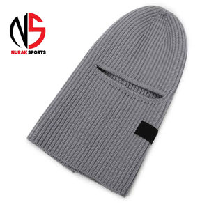 Balaclavas de ski 2-en-1 personnalisées, bonnets sport tricotés, balaclavas d'hiver, balaclavas de moto, combinaisons de snowboard fabriquées par Nurak 2026 - Product Image 1