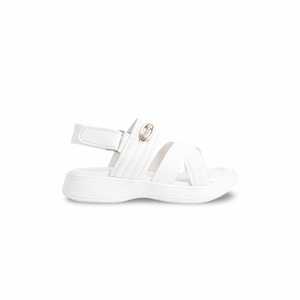 Sandalias Tacón Niñas Blanco Estilo Formal KD9931 - Product Image 4