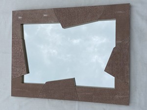 Espejo de Pared Redondo de Hierro Forjado de Alta Calidad, Estilo Art Deco, Pulido, Hecho a Mano, Ecológico y Duradero, de Vietnam, para Baño y Hotel, en Oferta - Product Image 2