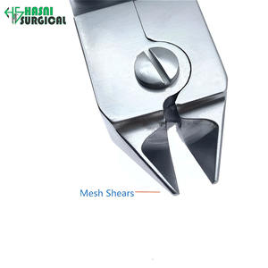 Tijeras de corte de malla de acero inoxidable, cortador de alambre de doble articulación, cortador de alambre de pinza, instrumentos ortopédicos - Product Image 4