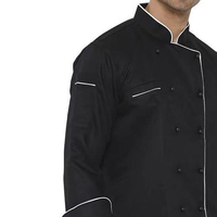 Uniforme de chef de haute qualité, design personnalisé, cuisine, hôtel, restaurant, chemise de chef à manches longues, veste uniforme pour hommes