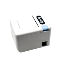 Imprimante thermique POS de bureau miniature à faible coût 58 mm avec interface USB+BT Noir et blanc en stock