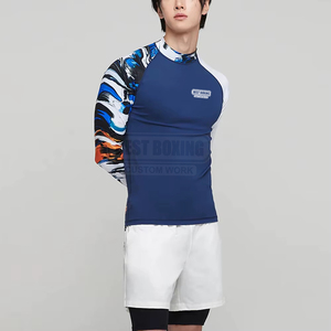 Nuevo diseño de Rash Guards de fitness de secado rápido, mangas largas, ajustados, en venta. - Product Image 3