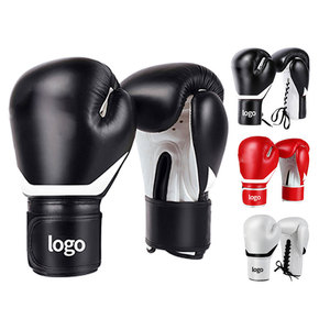 Gants de boxe en cuir PU violet Econex Sports, pour l'entraînement, à doigts entiers, avec fermeture à lacets réglable au poignet, personnalisables avec un logo - Product Image 6