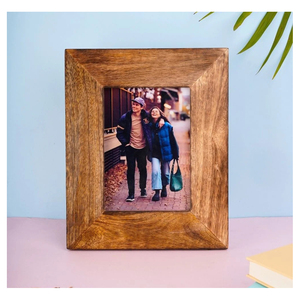 Modern Style Wedding Anniversary Wooden Photo Frame Personalized <b>Memory</b> Folding Display Gift Customized Color <b>Wall</b> Mount QM - Product Image 2