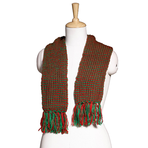 Thermal Knit Unisex <b>Scarf</b> - Cold Weather Neck Warmer - Custom Logo Soft Winter Crochet Muffler Wrap - Product Image 6