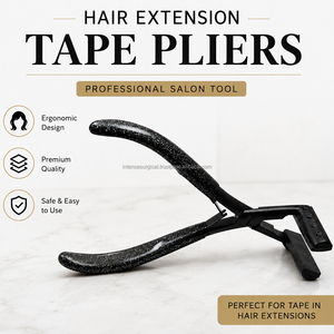 เครื่องมือติดเทปต่อผมสแตนเลสแบบมืออาชีพสำหรับใช้ในร้านทำผม - Product Image 1