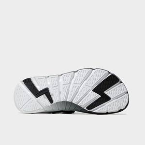 Sandales noires et blanches à séchage rapide, légères, à brides croisées, unisexes, avec bride de talon amovible - Product Image 2