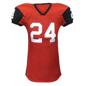 Service OEM, conception personnalisée, uniforme de football américain respirant de haute qualité en polyester, vêtements de sport et d'équipe de la meilleure qualité - Product Image 4