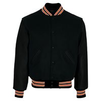Veste de baseball pour homme de qualité supérieure pour la saison hivernale, veste d'hiver haut de gamme avec lettrage