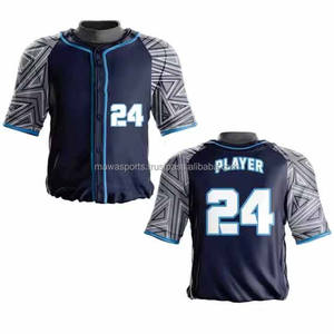 Premium Customized Baseball Uniform Your Team Logo Baseball Wear Softball Baseball Uniform for Men Youth Shirts - Product Image 6