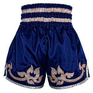 Pantalones Cortos de Muay Thai Sublimados, Ropa Deportiva Profesional, Elástica, de Secado Rápido, para Entrenamiento, MMA, 100% Poliéster, Personalizables - Product Image 4