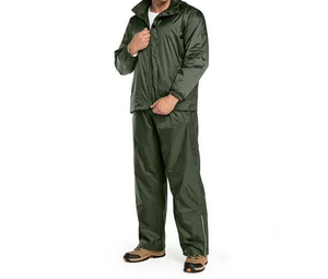 Pakistan factory made Waterproof Breathable Rain Suit for Men & Women Printed Solid Pattern Outdoor All Sport <b>Jacket</b> & Trouser - Product Image 2