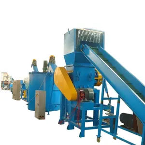 Usine de recyclage entièrement automatique pour le broyage, le lavage et le séchage des films plastiques, destinée aux déchets de LDPE et LLDPE - Product Image 4