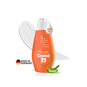 Crème 21 Lotion pour peaux sèches 250ml Lotion nourrissante pour le corps pour une hydratation longue durée - Product Image 1