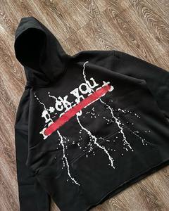 Sudadera con Capucha Extra Grande Personalizada, 500GSM, 100% Algodón, con Cierre, para Hombre, de Secado Rápido, Térmica, Invernal, con Bolsillos, Color Personalizado - Product Image 3