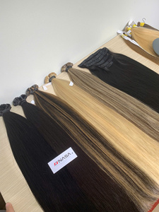 ผมต่อแบบแบน Nasa Hair Super Double Drawn เวียดนามแท้ สีดำธรรมชาติ  ความยาว 24-30 นิ้ว รุ่น Andy - Product Image 1